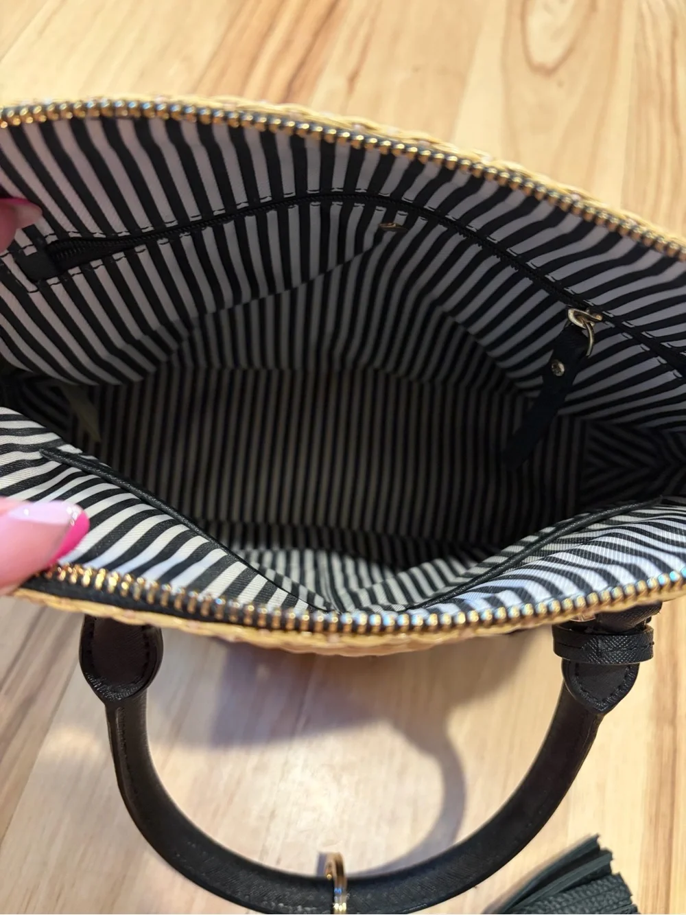 Kate Spade Cameron Street bag and Kate Spade black charm - both NWOT